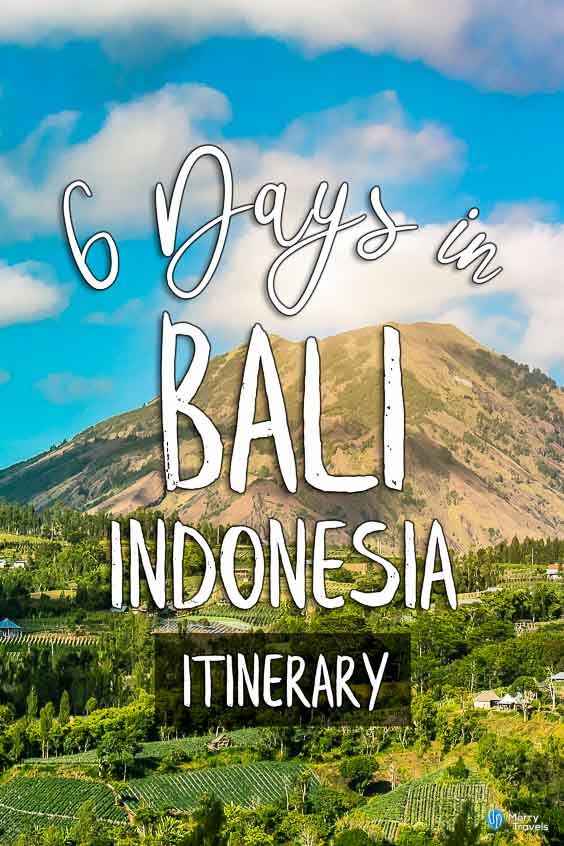 Morry Travels 6 Days in Bali Itinerary Pinterest